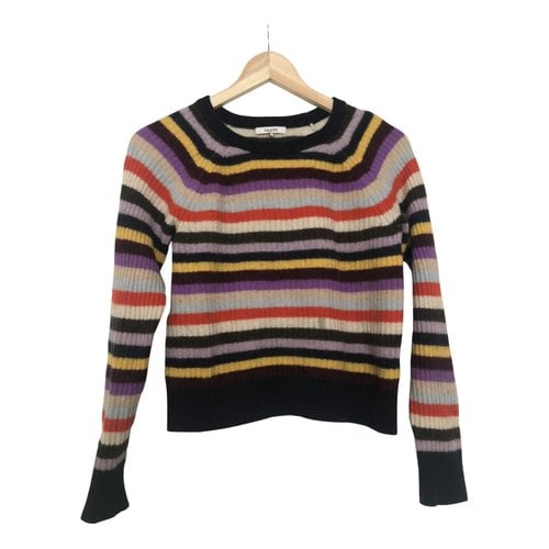 Pre-owned Ganni Wool Jumper In Multicolour