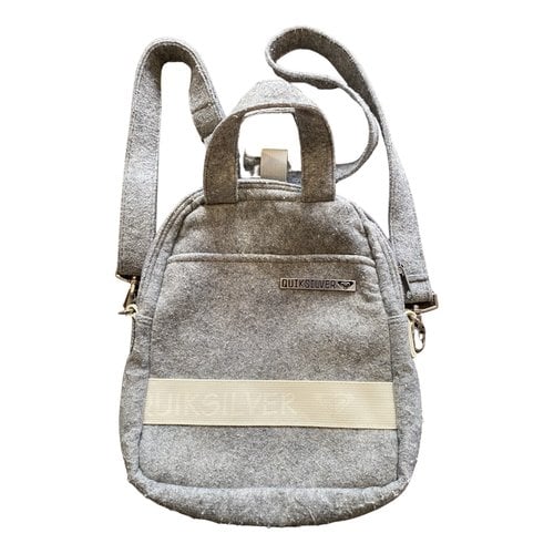 Pre-owned Quicksilver Backpack In Grey