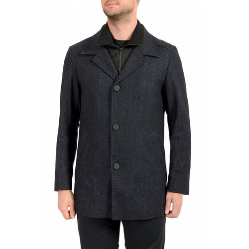 Pre-owned Hugo Boss Wool Coat In Other