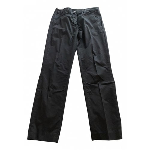 Pre-owned Dondup Chino Pants In Black