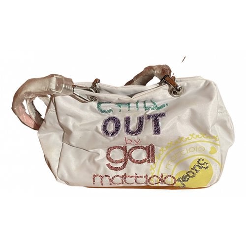 Pre-owned Gai Mattiolo Handbag In White