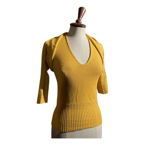 Pre-owned Stefanel Camisole In Yellow