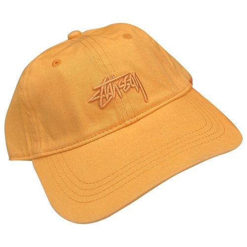Pre-owned Stussy Hat In Orange
