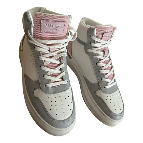 Pre-owned Mallet Leather Trainers In Multicolour