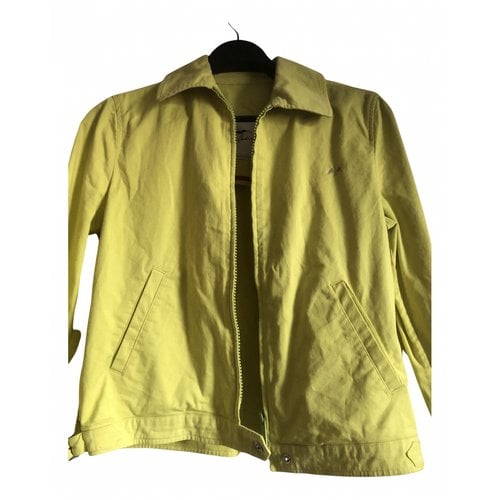 Pre-owned Burberry Short Vest In Yellow
