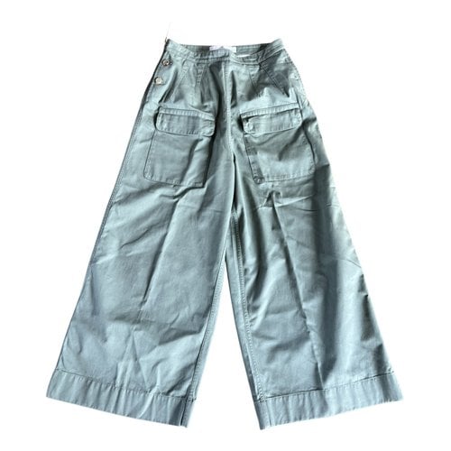 Pre-owned Golden Goose Large Pants In Green