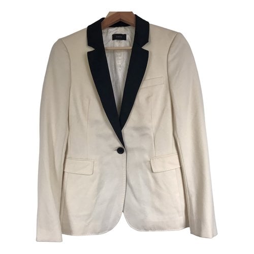 Pre-owned Joseph Suit Jacket In Beige