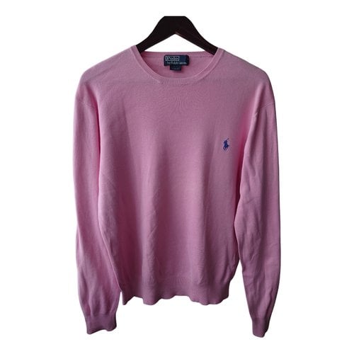 Pre-owned Polo Ralph Lauren Pull In Pink