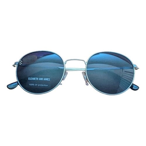 Pre-owned Elizabeth And James Sunglasses In Silver