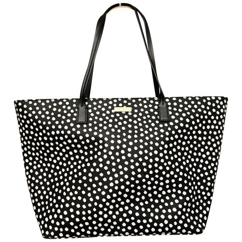 Pre-owned Kate Spade Patent Leather Tote In Black