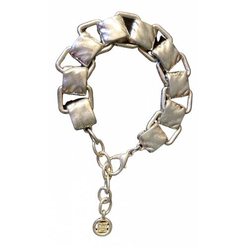 Pre-owned Givenchy Silver Gilt Bracelet