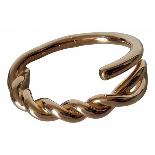 Pre-owned Bottega Veneta Bracelet In Gold