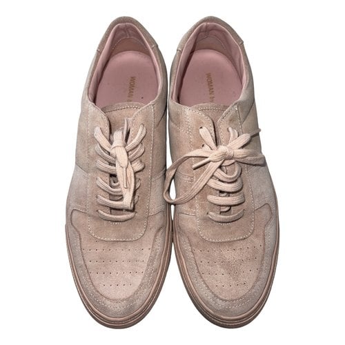 Pre-owned Common Projects Trainers In Pink