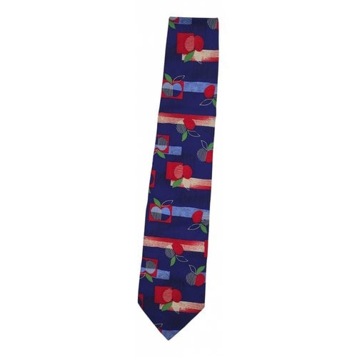 Pre-owned Jc De Castelbajac Silk Tie In Multicolour