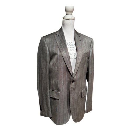 Pre-owned Etro Wool Vest In Grey