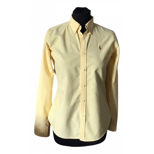 Pre-owned Ralph Lauren Shirt In Yellow