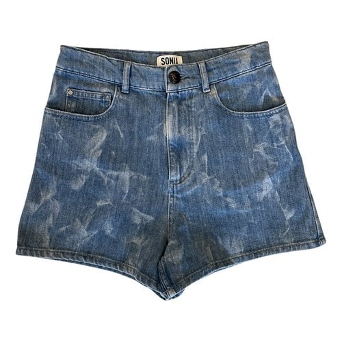 Pre-owned Sonia By Sonia Rykiel Shorts In Blue