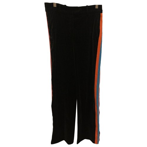 Pre-owned Mira Mikati Large Pants In Black