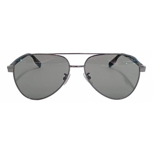 Pre-owned Montblanc Sunglasses In Grey
