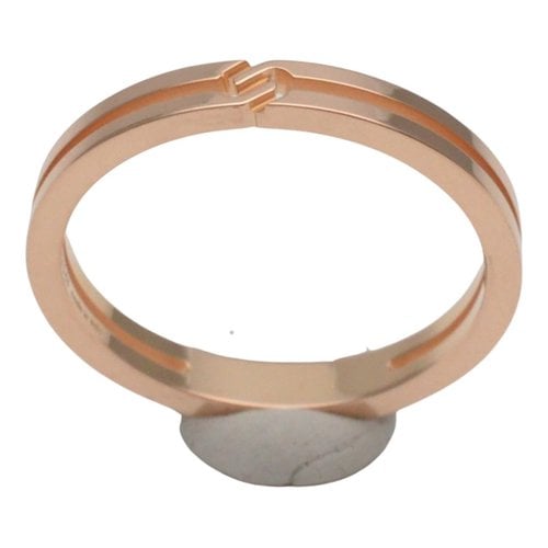 Pre-owned Gucci Pink Gold Ring