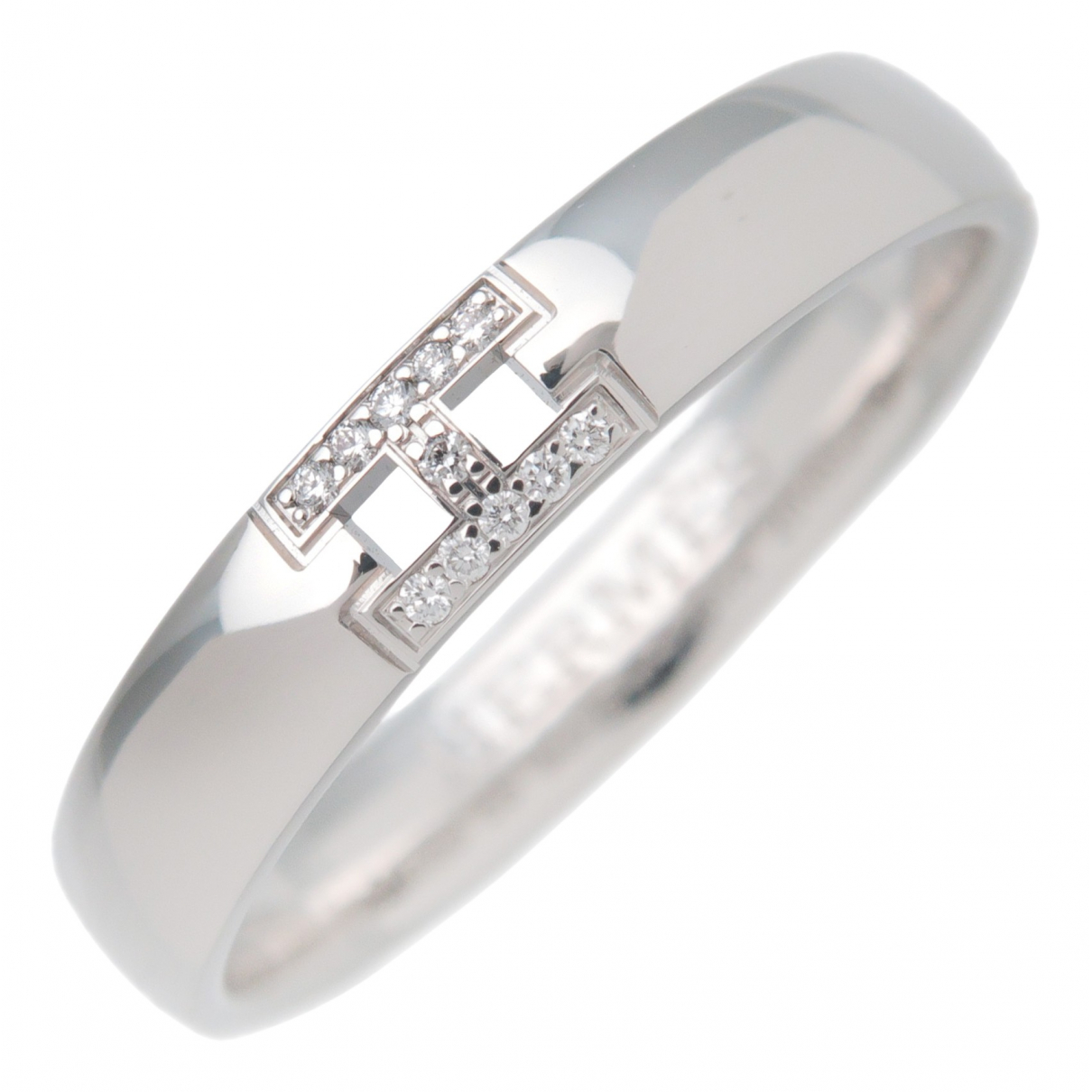 Image of Hermès Héracles white gold ring