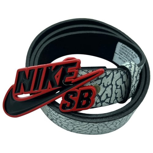 Pre-owned Nike Leather Belt In Multicolour