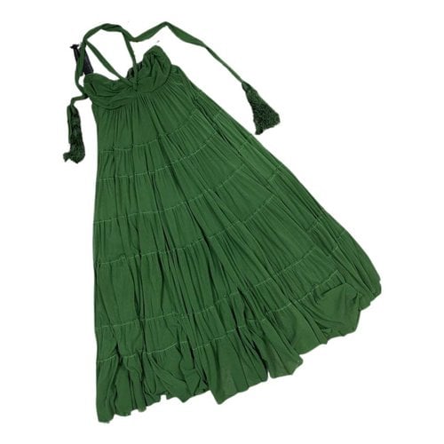 Pre-owned Jean Paul Gaultier Maxi Dress In Green