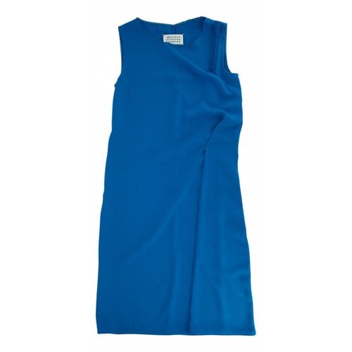 Pre-owned Maison Margiela Mid-length Dress In Blue