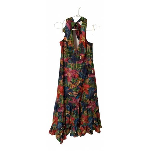 Pre-owned Farm Rio Mid-length Dress In Multicolour