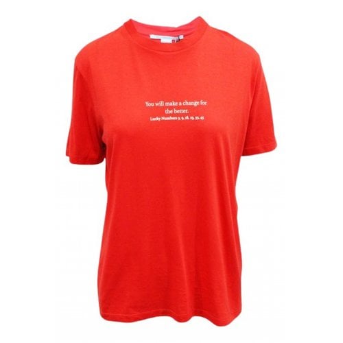 Pre-owned Stella Mccartney T-shirt In Orange