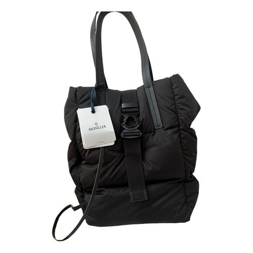 Pre-owned Moncler Handbag In Black
