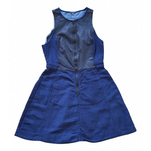 Pre-owned G-star Raw Mid-length Dress In Blue