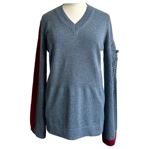 Pre-owned Barrie Cashmere Jumper In Blue