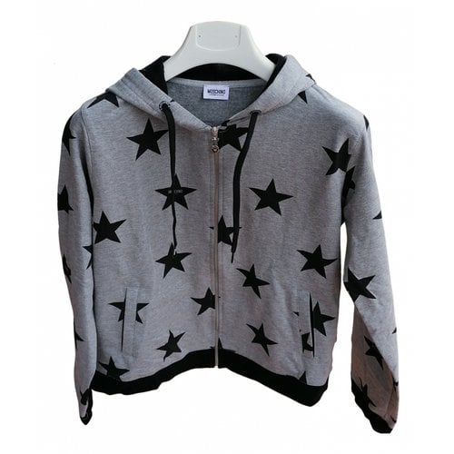 Pre-owned Moschino Sweatshirt In Grey