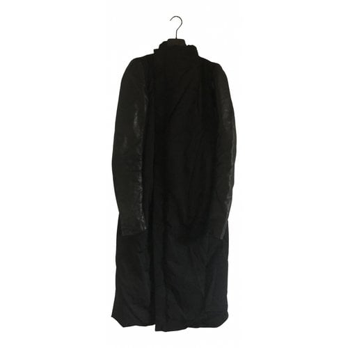 Pre-owned Rick Owens Coat In Black