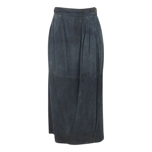 Pre-owned Loewe Skirt In Grey