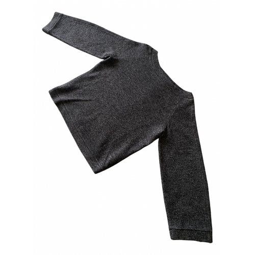 Pre-owned Emporio Armani Wool Jumper In Grey