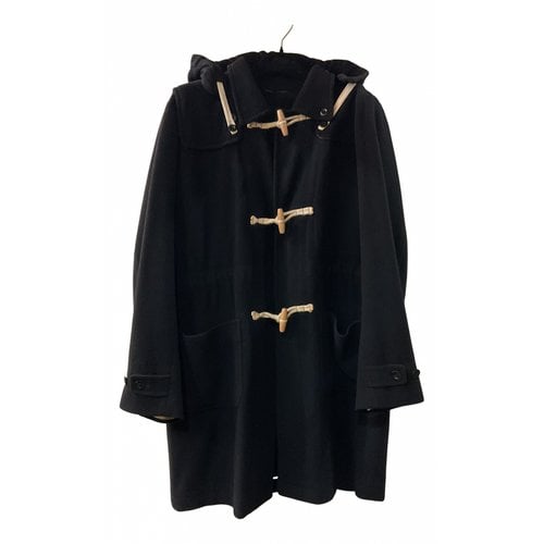 Pre-owned Paul Smith Cashmere Dufflecoat In Black