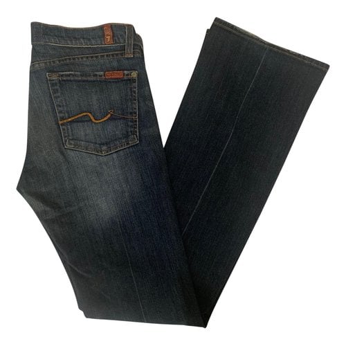 Pre-owned 7 For All Mankind Bootcut Jeans In Other