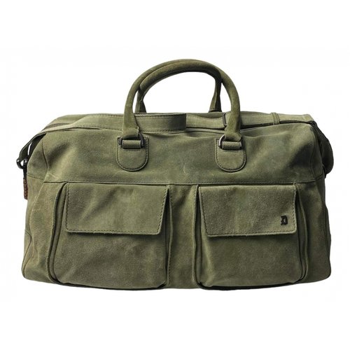 Pre-owned Dondup Weekend Bag In Green