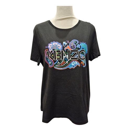 Pre-owned Kenzo T-shirt In Black