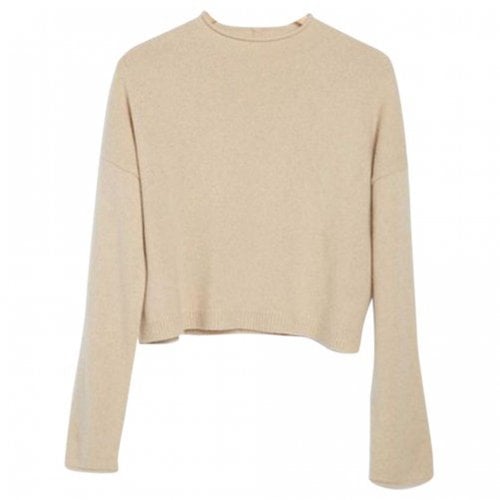 Pre-owned Alice And Olivia Cashmere Knitwear In Beige