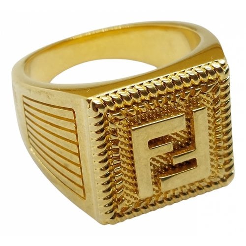 Pre-owned Fendi Jewellery In Gold