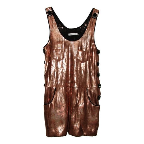 Pre-owned See By Chloé Mini Dress In Brown