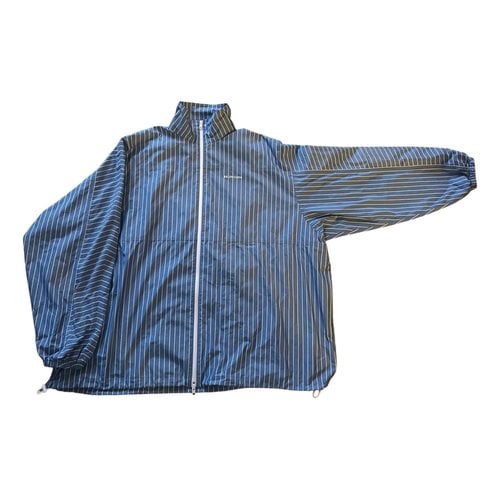 Pre-owned Balenciaga Tracksuit Jacket In Blue