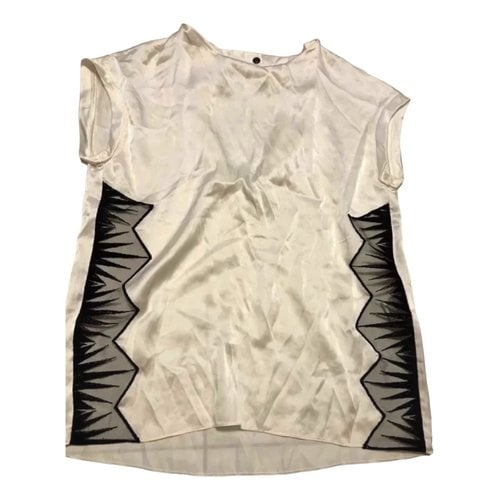 Pre-owned Sandro Silk Blouse In Other