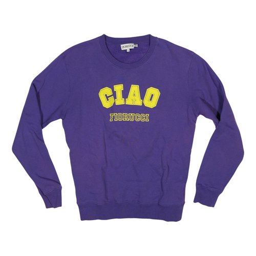 Pre-owned Fiorucci Sweatshirt In Purple