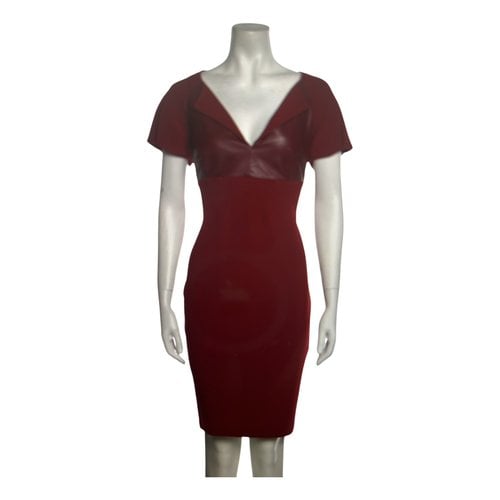 Pre-owned Pinko Mid-length Dress In Red