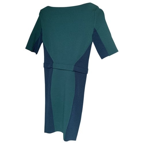 Pre-owned Burberry Mid-length Dress In Green
