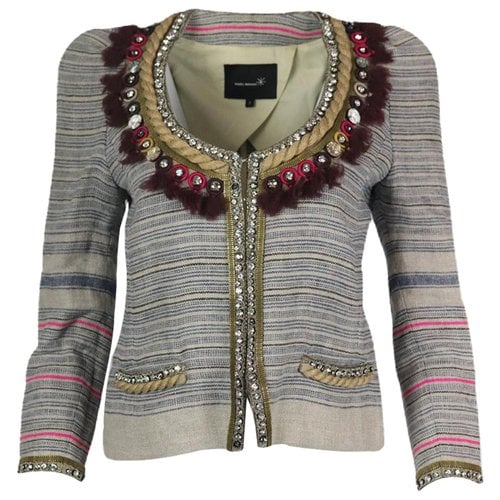 Pre-owned Isabel Marant Linen Jacket In Multicolour